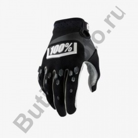 Детские перчатки кросс 100% “Airmatic” Glove Black Youth MD