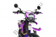 Мотоцикл Кроссовый PROGASI Super Max 250 SM (ZS172MM) с ЭПТС Purple