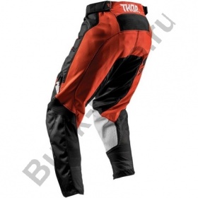 Детские штаны для мотокросса Thor S8Y Pulsev черно-оранжевые 20