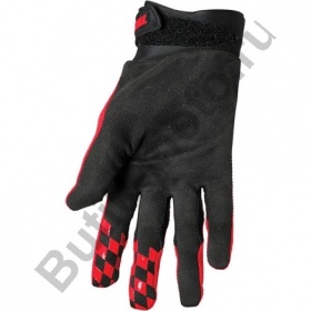 Перчатки для мотокросса Thor Draft S22 черно - красные XL