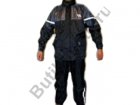 Дождевик раздельный (куртка+брюки) VEGA черн/серый S