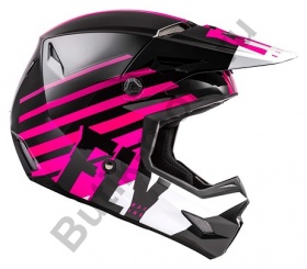 Шлем (кроссовый) FLY RACING KINETIC THRIVE (2021) розовый/черный/белый, L