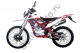 Мотоцикл WELS MX250R/H красный