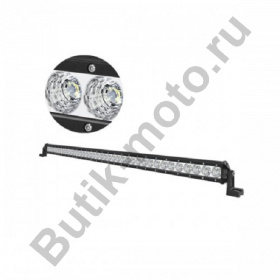 Универсальная 2-х рядная LED фара Flint.L FL-1030-108 Flood (рассеяное свечение)
