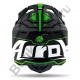 Кроссовый шлем Airoh Wraap Mood зеленый M