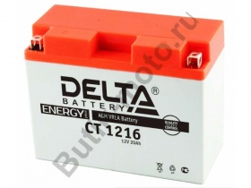 Гелевый аккумулятор Delta CT 1216 12V/16Ah (YB16AL-A2)
