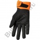 Перчатки для мотокросса Thor Spectrum черно - оранжевые 2XL