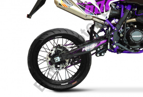 Мотоцикл Кроссовый PROGASI Super Max 250 SM (ZS172MM) с ЭПТС Purple