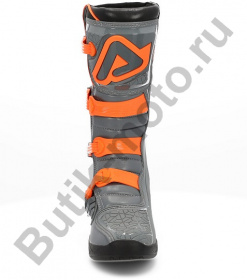 Мотоботы кроссовые Acerbis X-TEAM Grey/Orange, (р.42)