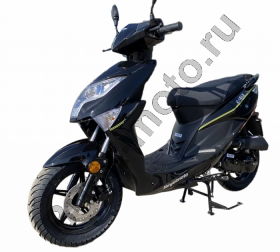 Скутер Regulmoto EAGLE 50 (LJ50QT-3L) колёса R12 черный