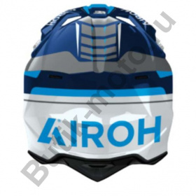 Кроссовый шлем Airoh Wraaap Conquer Blue Gloss L