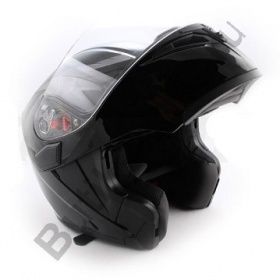 Шлем модуляр ATAKI JK902 Solid черный глянцевый, M