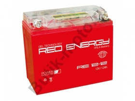 Гелевый аккумулятор Red Energy RE 12-12 12V/12Ah (YTX14-BS, YTX12-BS)