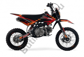 Питбайки TMBK PITSTER SP2 125 Red Orange