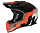 Шлем кроссовый JUST1 J38 Korner оранжевый/черный глянцевый, M