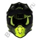 Шлем кроссовый JUST1 J38 Mask Hi-Vis желтый/черный/хаки матовый, S